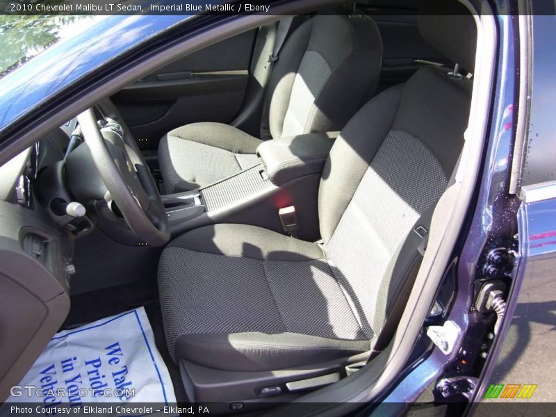 Imperial Blue Metallic / Ebony 2010 Chevrolet Malibu LT Sedan