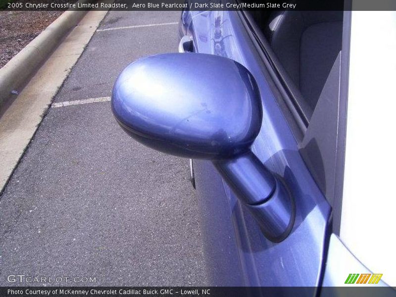 Aero Blue Pearlcoat / Dark Slate Grey/Medium Slate Grey 2005 Chrysler Crossfire Limited Roadster