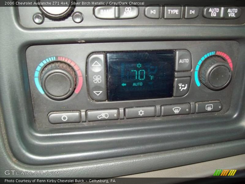 Silver Birch Metallic / Gray/Dark Charcoal 2006 Chevrolet Avalanche Z71 4x4