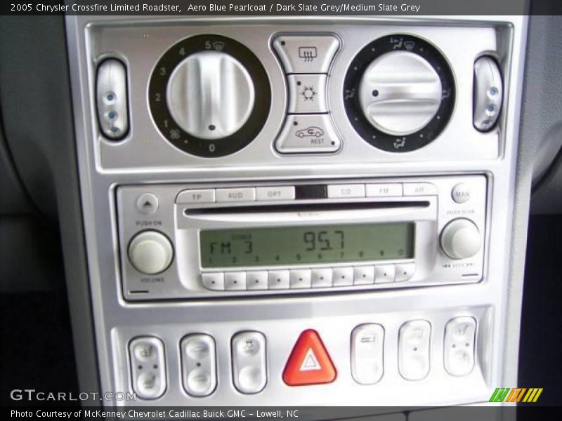 Aero Blue Pearlcoat / Dark Slate Grey/Medium Slate Grey 2005 Chrysler Crossfire Limited Roadster