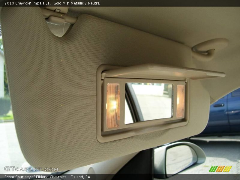 Gold Mist Metallic / Neutral 2010 Chevrolet Impala LT