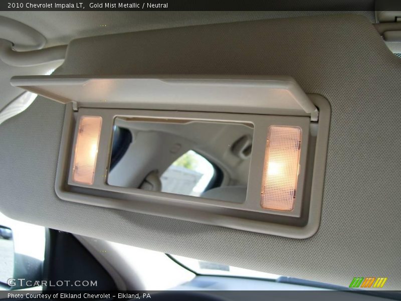 Gold Mist Metallic / Neutral 2010 Chevrolet Impala LT