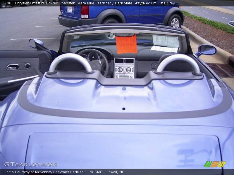 Aero Blue Pearlcoat / Dark Slate Grey/Medium Slate Grey 2005 Chrysler Crossfire Limited Roadster