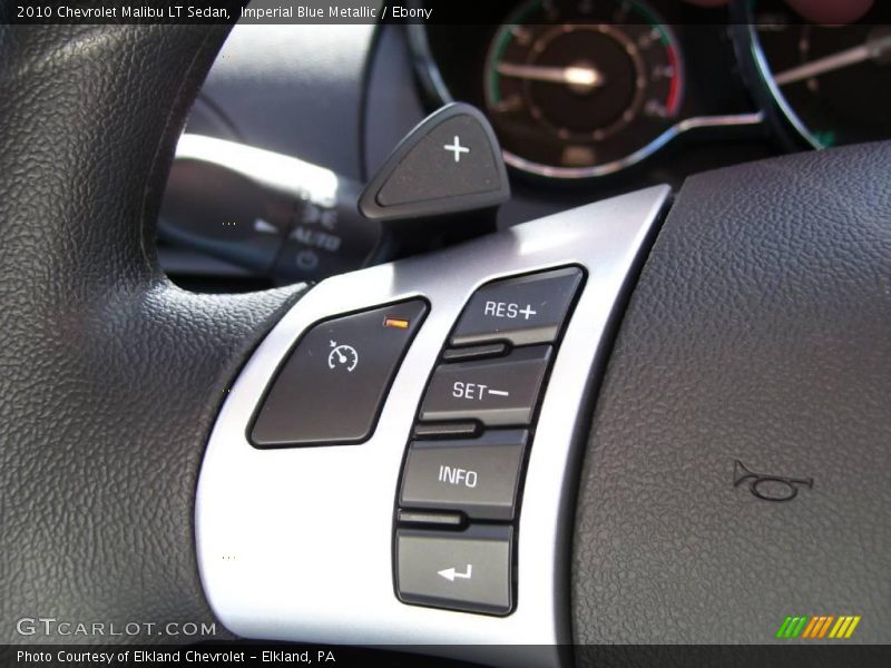 Imperial Blue Metallic / Ebony 2010 Chevrolet Malibu LT Sedan