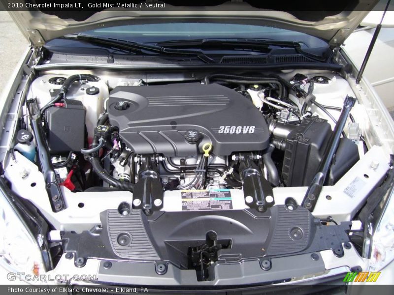 Gold Mist Metallic / Neutral 2010 Chevrolet Impala LT