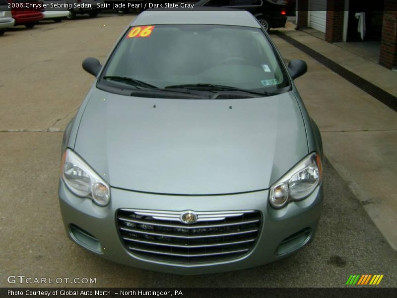 Satin Jade Pearl / Dark Slate Gray 2006 Chrysler Sebring Sedan