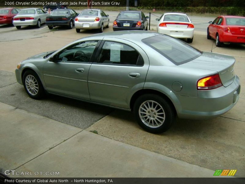 Satin Jade Pearl / Dark Slate Gray 2006 Chrysler Sebring Sedan