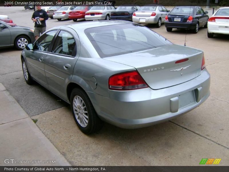 Satin Jade Pearl / Dark Slate Gray 2006 Chrysler Sebring Sedan