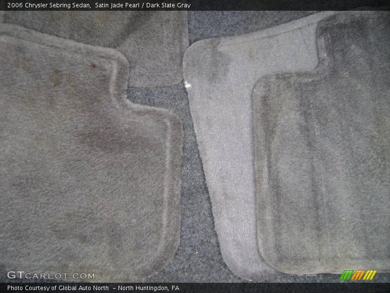 Satin Jade Pearl / Dark Slate Gray 2006 Chrysler Sebring Sedan