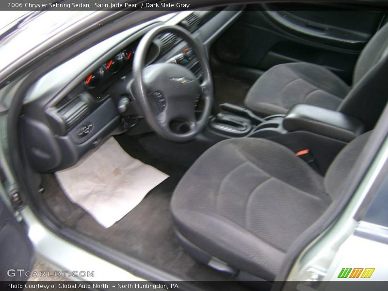 Satin Jade Pearl / Dark Slate Gray 2006 Chrysler Sebring Sedan