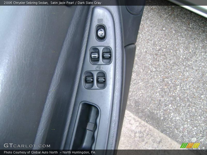 Satin Jade Pearl / Dark Slate Gray 2006 Chrysler Sebring Sedan