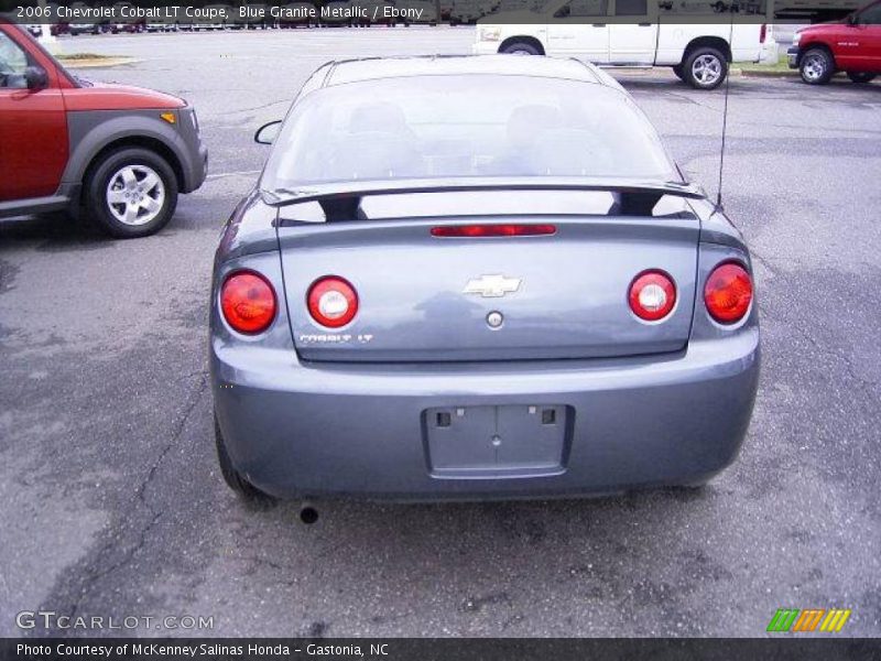 Blue Granite Metallic / Ebony 2006 Chevrolet Cobalt LT Coupe