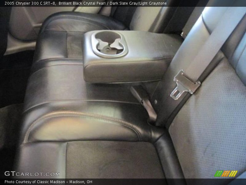 Brilliant Black Crystal Pearl / Dark Slate Gray/Light Graystone 2005 Chrysler 300 C SRT-8