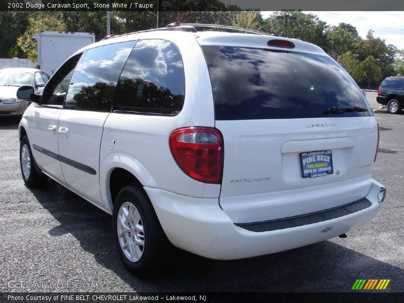 Stone White / Taupe 2002 Dodge Caravan Sport