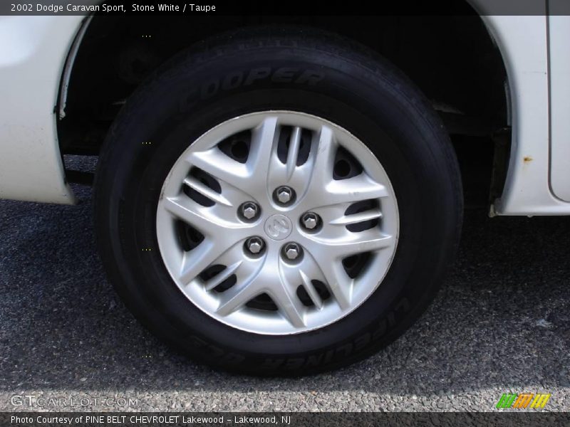 Stone White / Taupe 2002 Dodge Caravan Sport
