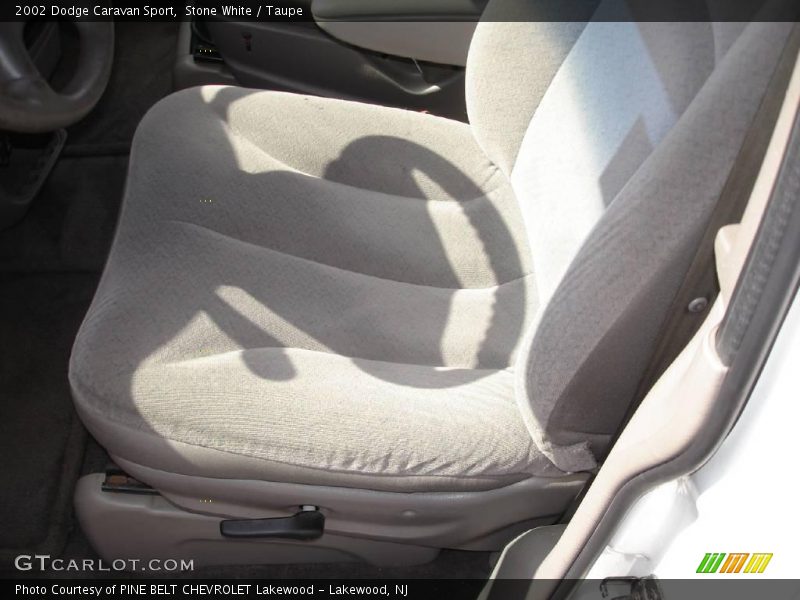 Stone White / Taupe 2002 Dodge Caravan Sport