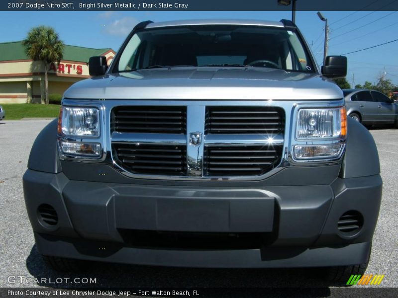Bright Silver Metallic / Dark Slate Gray 2007 Dodge Nitro SXT