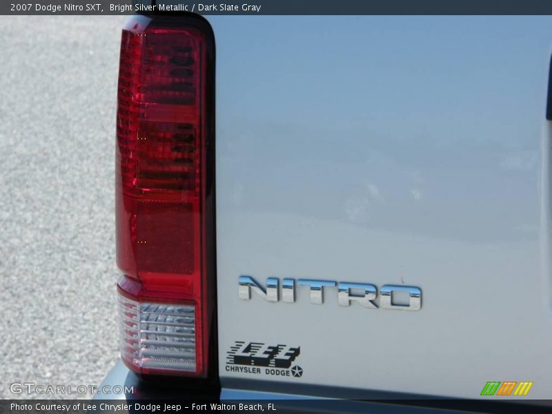 Bright Silver Metallic / Dark Slate Gray 2007 Dodge Nitro SXT