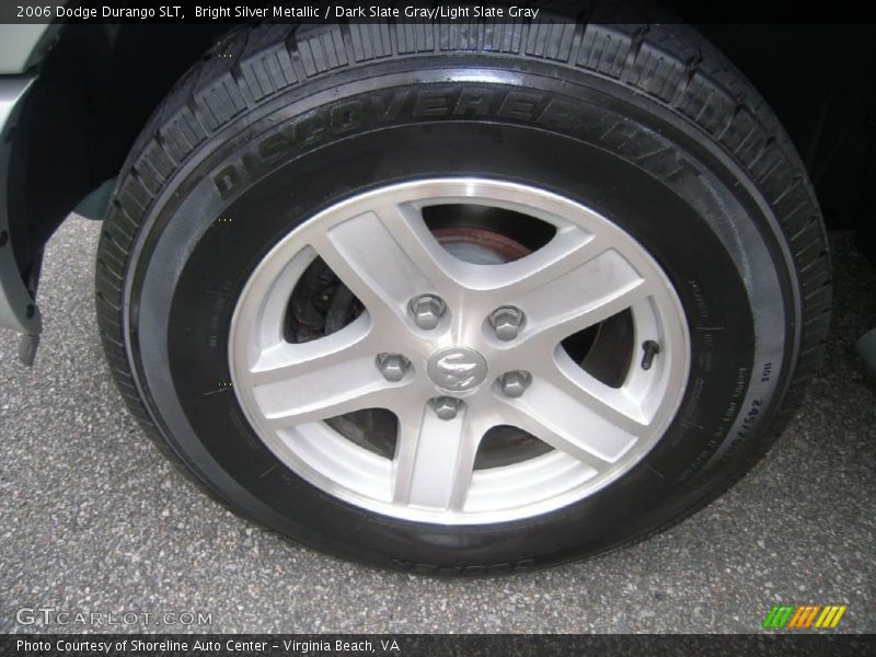 Bright Silver Metallic / Dark Slate Gray/Light Slate Gray 2006 Dodge Durango SLT