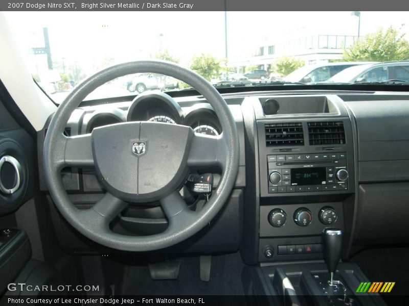 Bright Silver Metallic / Dark Slate Gray 2007 Dodge Nitro SXT