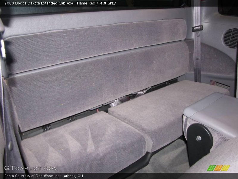 Flame Red / Mist Gray 2000 Dodge Dakota Extended Cab 4x4