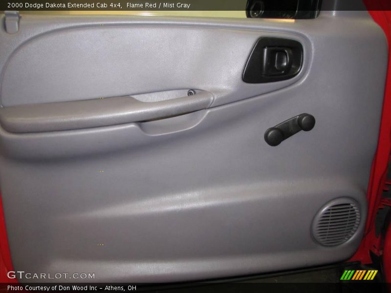 Flame Red / Mist Gray 2000 Dodge Dakota Extended Cab 4x4