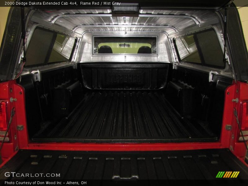 Flame Red / Mist Gray 2000 Dodge Dakota Extended Cab 4x4