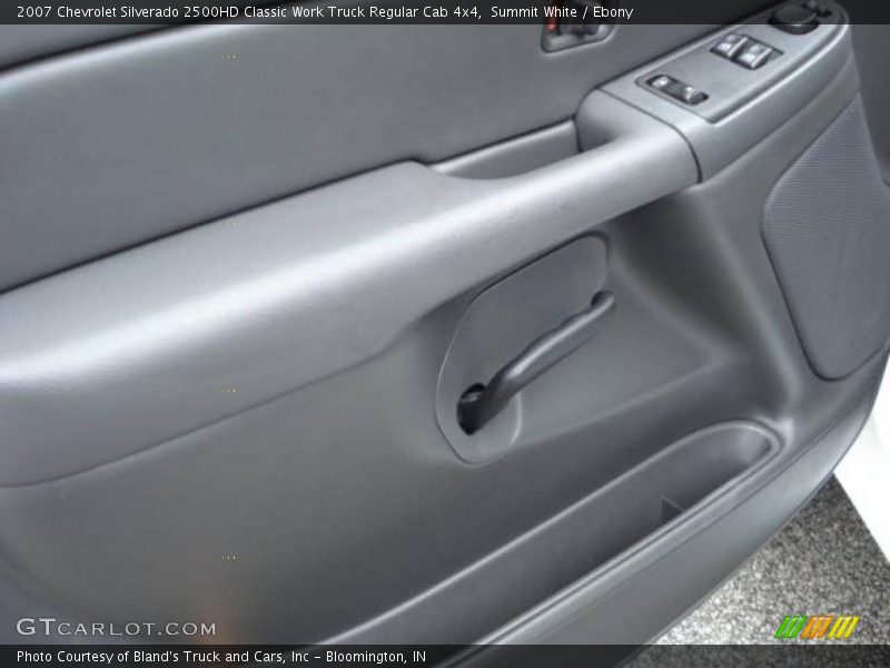 Summit White / Ebony 2007 Chevrolet Silverado 2500HD Classic Work Truck Regular Cab 4x4