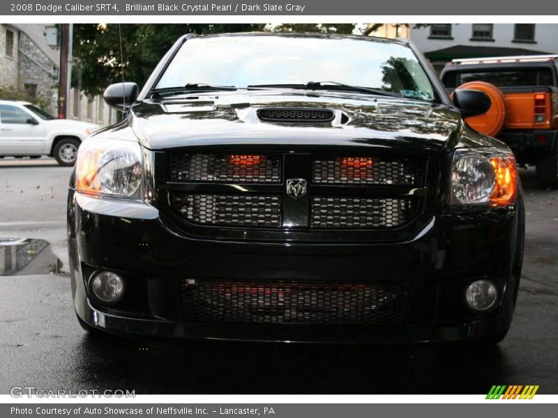 Brilliant Black Crystal Pearl / Dark Slate Gray 2008 Dodge Caliber SRT4