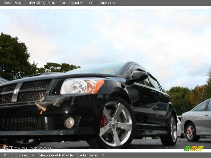 Brilliant Black Crystal Pearl / Dark Slate Gray 2008 Dodge Caliber SRT4