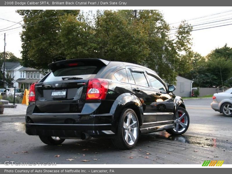 Brilliant Black Crystal Pearl / Dark Slate Gray 2008 Dodge Caliber SRT4