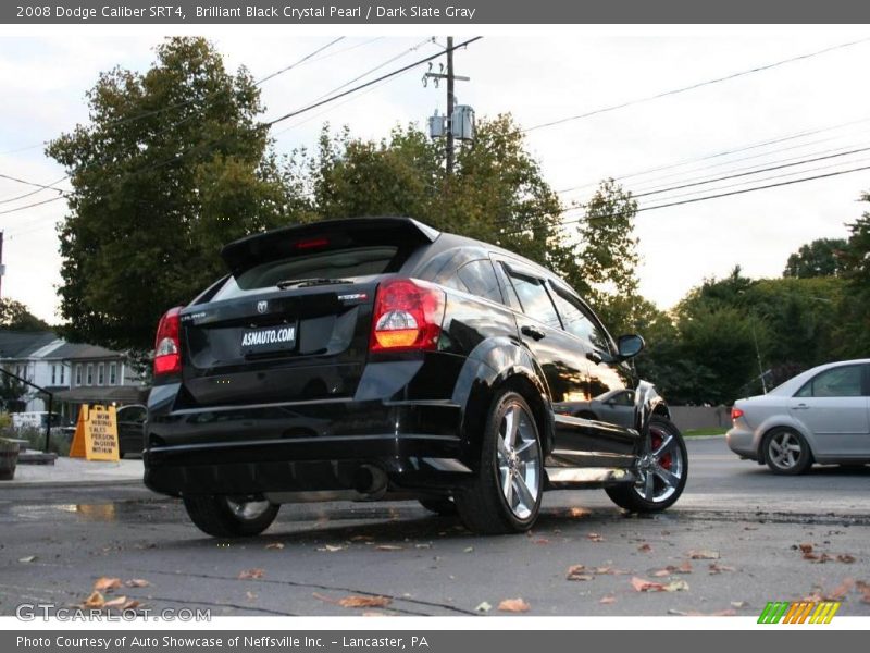 Brilliant Black Crystal Pearl / Dark Slate Gray 2008 Dodge Caliber SRT4