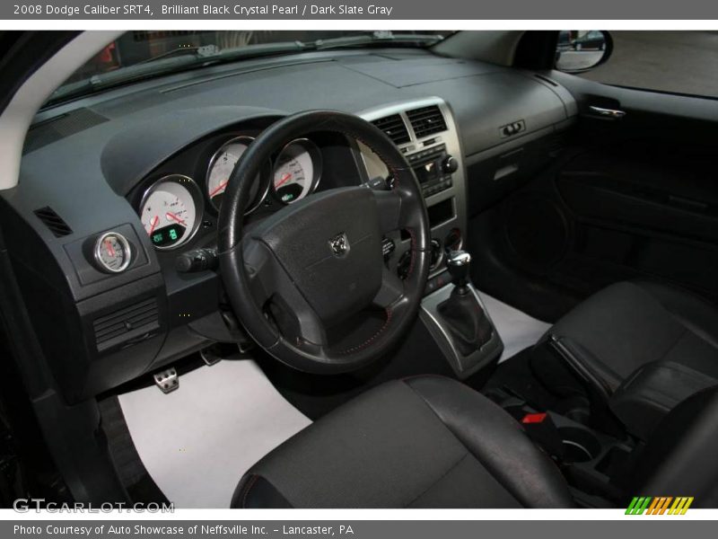 Brilliant Black Crystal Pearl / Dark Slate Gray 2008 Dodge Caliber SRT4