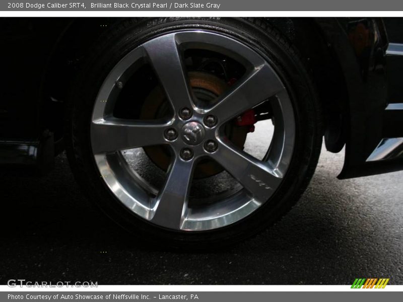 Brilliant Black Crystal Pearl / Dark Slate Gray 2008 Dodge Caliber SRT4