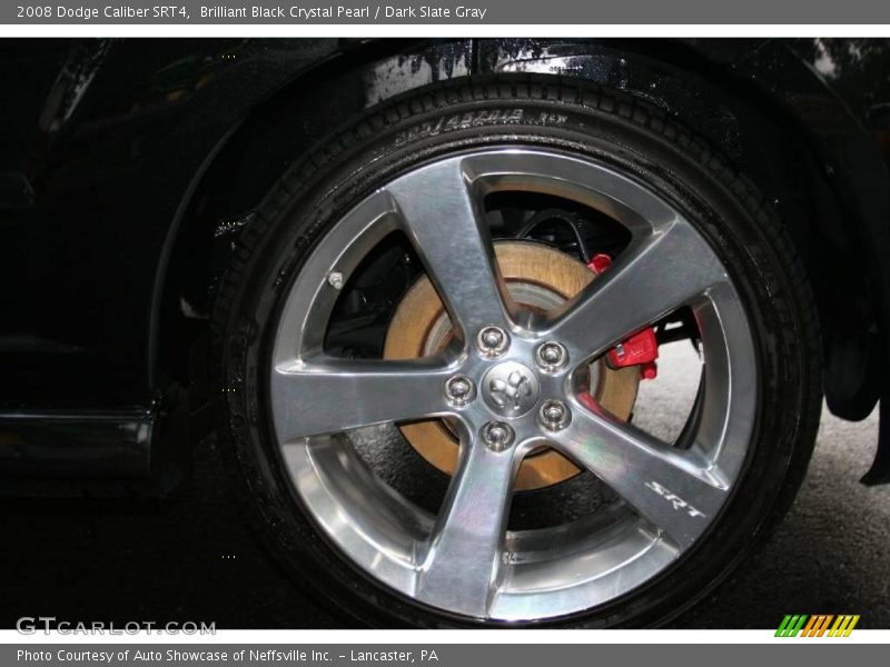 Brilliant Black Crystal Pearl / Dark Slate Gray 2008 Dodge Caliber SRT4