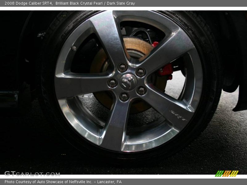 Brilliant Black Crystal Pearl / Dark Slate Gray 2008 Dodge Caliber SRT4
