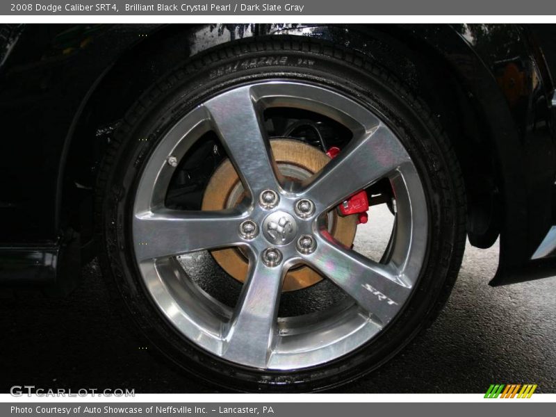 Brilliant Black Crystal Pearl / Dark Slate Gray 2008 Dodge Caliber SRT4