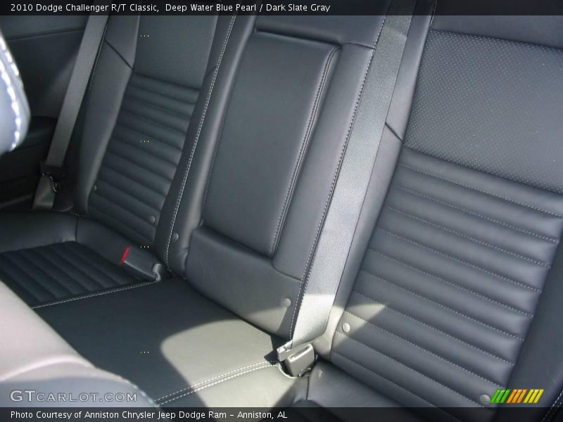 Deep Water Blue Pearl / Dark Slate Gray 2010 Dodge Challenger R/T Classic