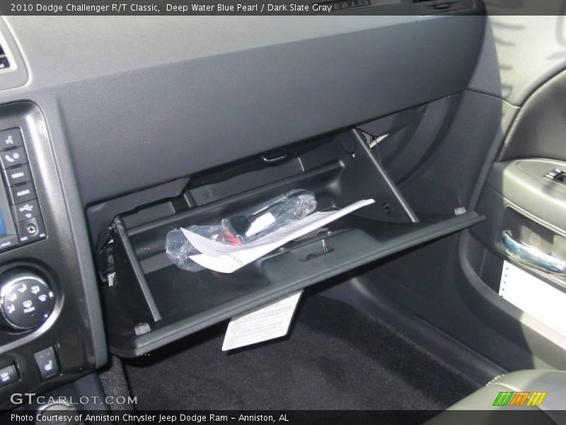 Deep Water Blue Pearl / Dark Slate Gray 2010 Dodge Challenger R/T Classic