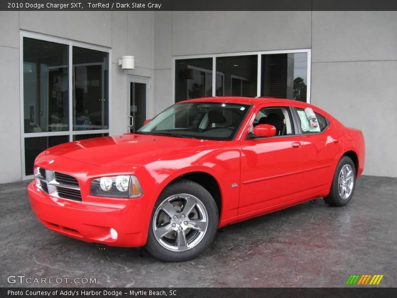 TorRed / Dark Slate Gray 2010 Dodge Charger SXT