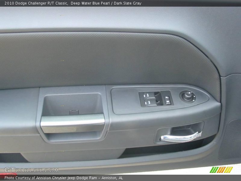 Deep Water Blue Pearl / Dark Slate Gray 2010 Dodge Challenger R/T Classic