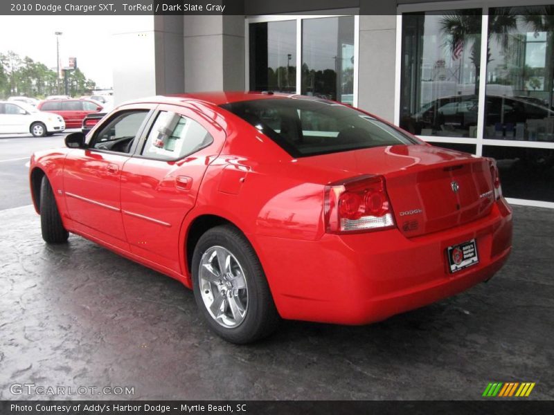 TorRed / Dark Slate Gray 2010 Dodge Charger SXT