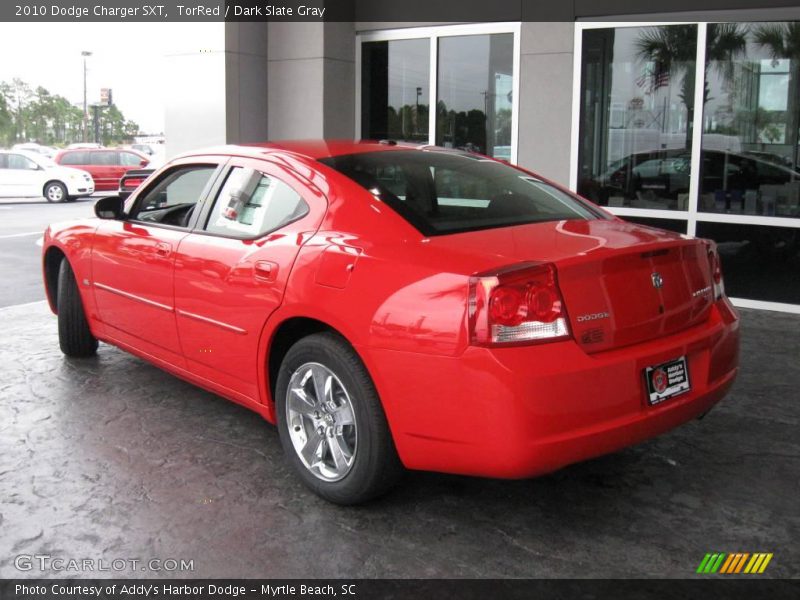 TorRed / Dark Slate Gray 2010 Dodge Charger SXT