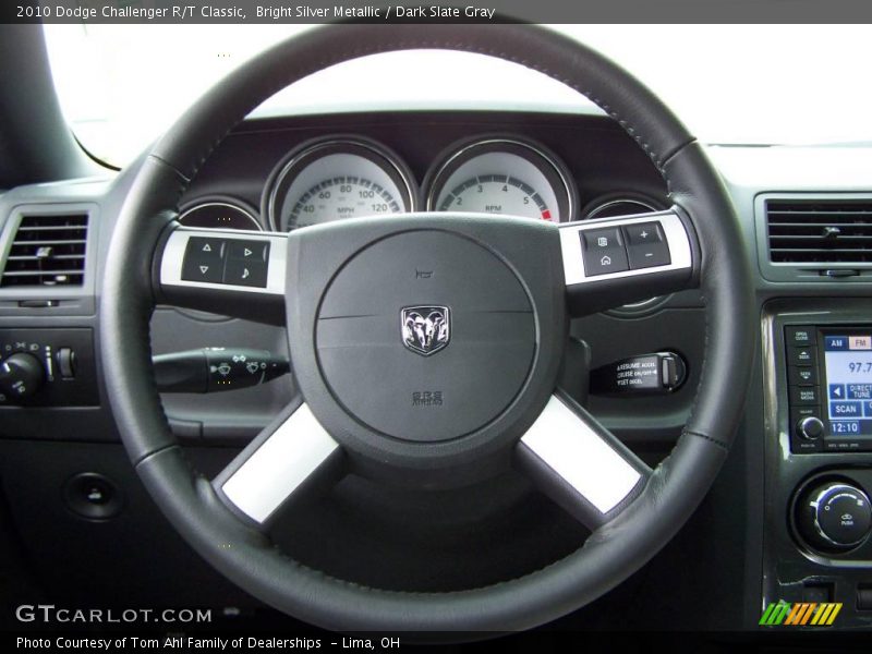 Bright Silver Metallic / Dark Slate Gray 2010 Dodge Challenger R/T Classic
