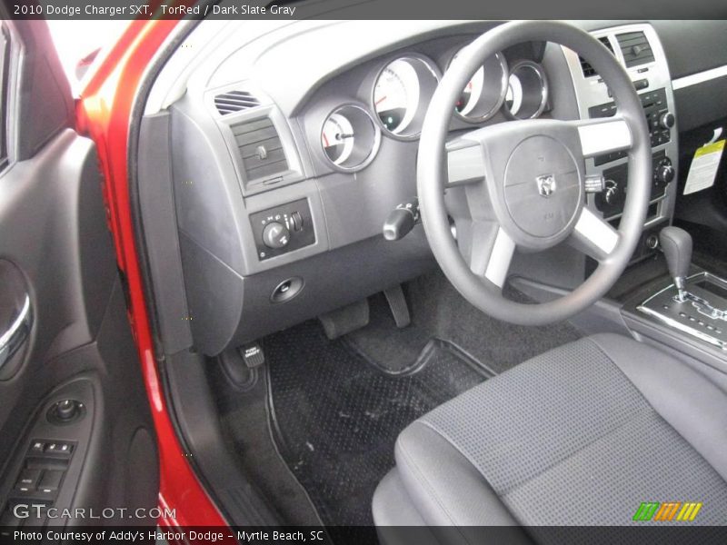 TorRed / Dark Slate Gray 2010 Dodge Charger SXT