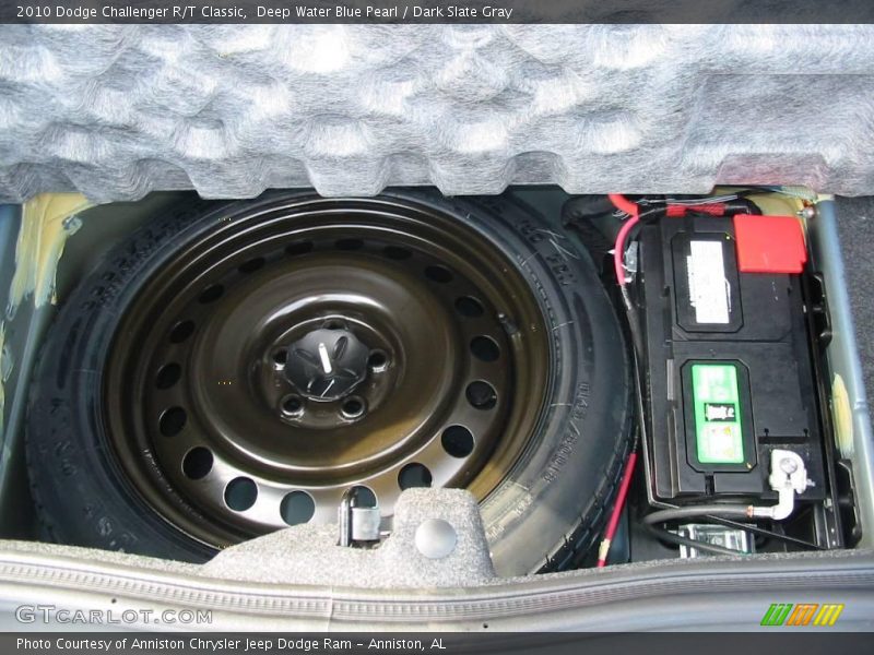 Deep Water Blue Pearl / Dark Slate Gray 2010 Dodge Challenger R/T Classic