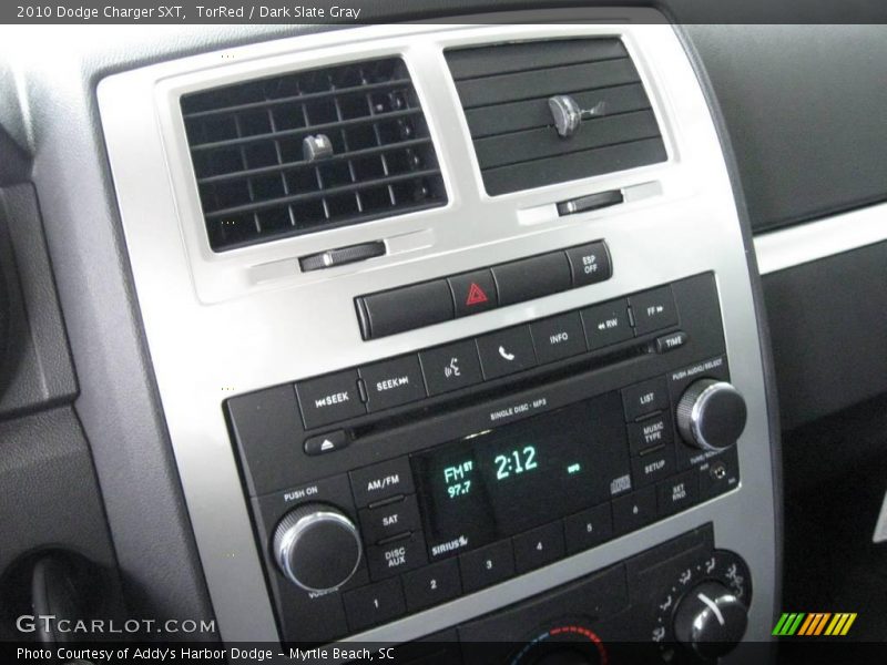 TorRed / Dark Slate Gray 2010 Dodge Charger SXT