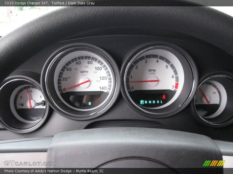 TorRed / Dark Slate Gray 2010 Dodge Charger SXT