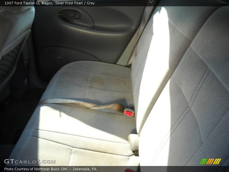 Silver Frost Pearl / Grey 1997 Ford Taurus GL Wagon