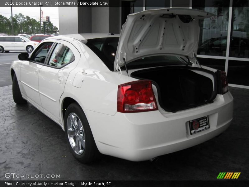 Stone White / Dark Slate Gray 2010 Dodge Charger R/T